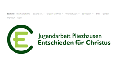 Desktop Screenshot of ec-pliezhausen.de